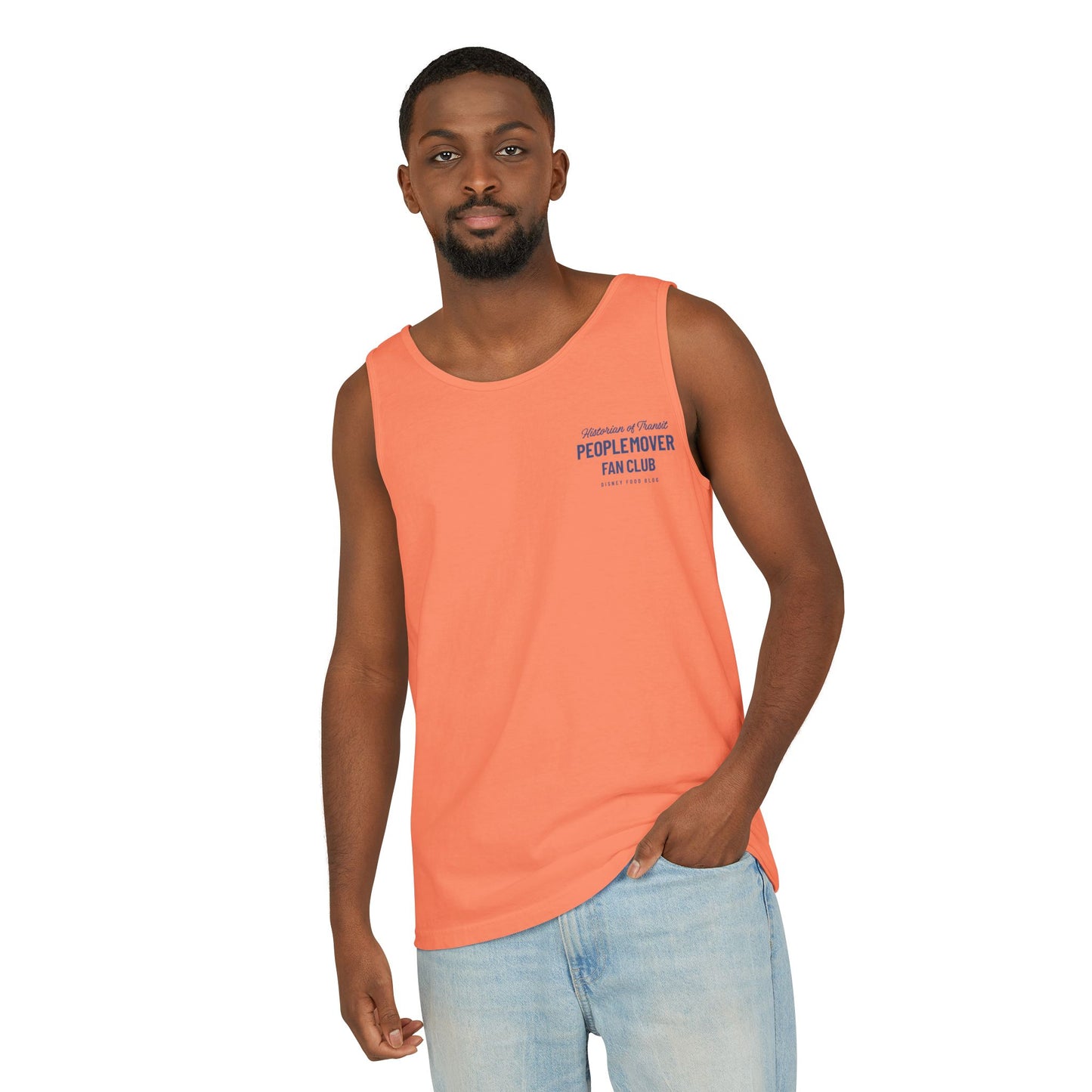 Peoplemover Fan Club - Unisex Garment-Dyed Tank Top