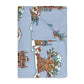 Gingerbread Park Icons - Velveteen Microfiber Blanket