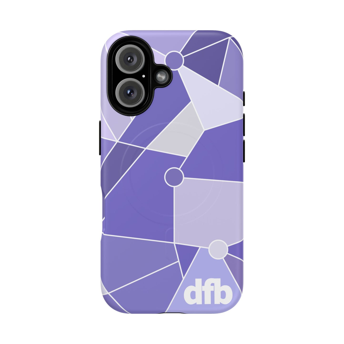 Tomorrowland Purple Wall - Tough Magnetic iPhone Case