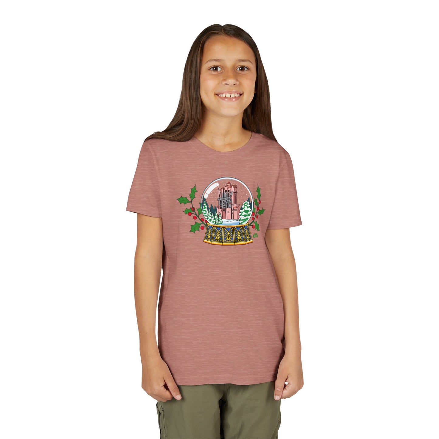 Hollywood Studios Snowglobes -  Kid's Short Sleeve Tee Shirt