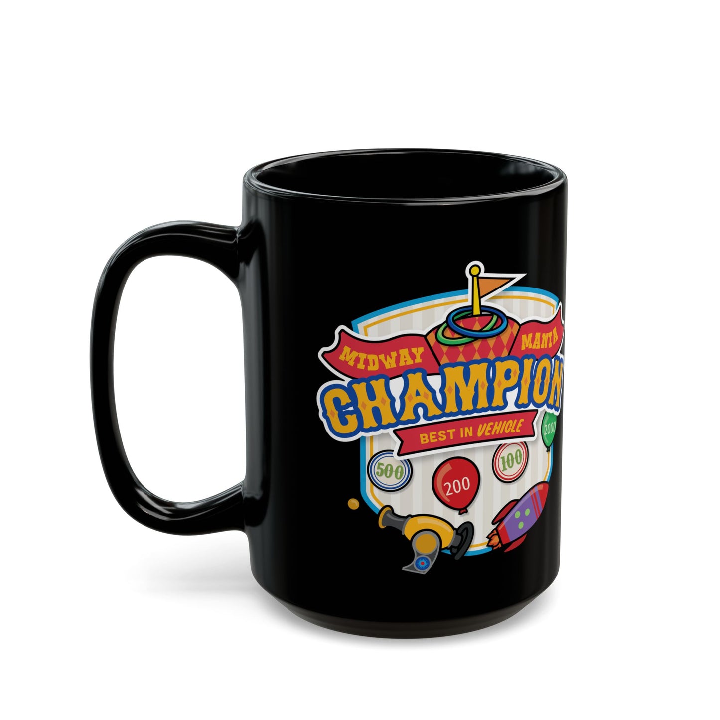 Midway Mania Champion - Black Mug