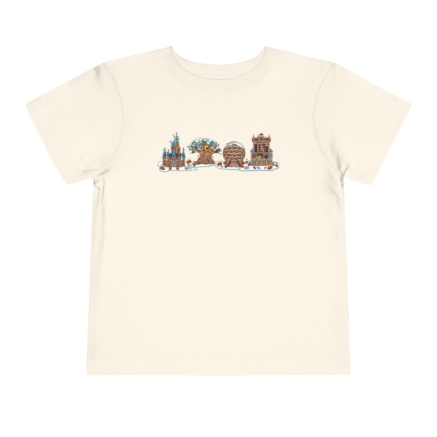 Gingerbread Park Icons - Toddler T-shirt