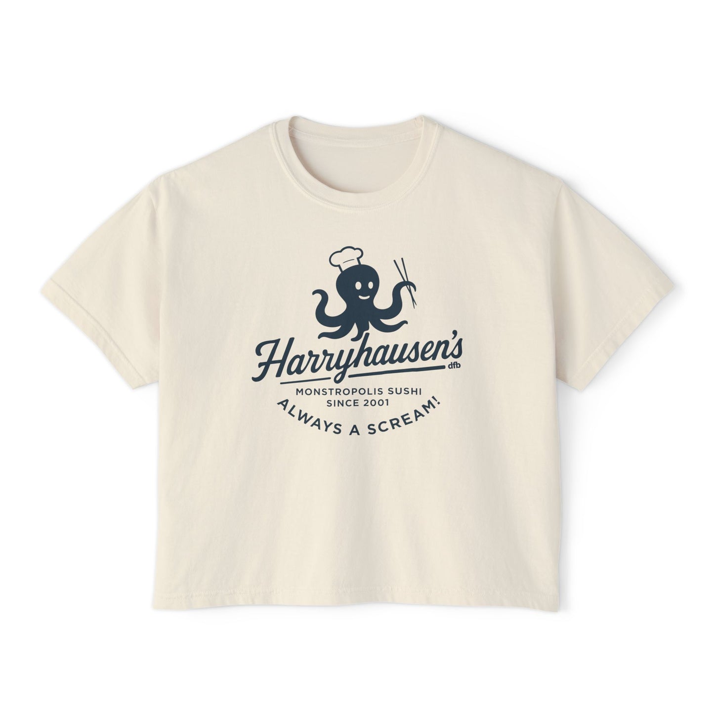 Harryhausen's - Women's Boxy Tee