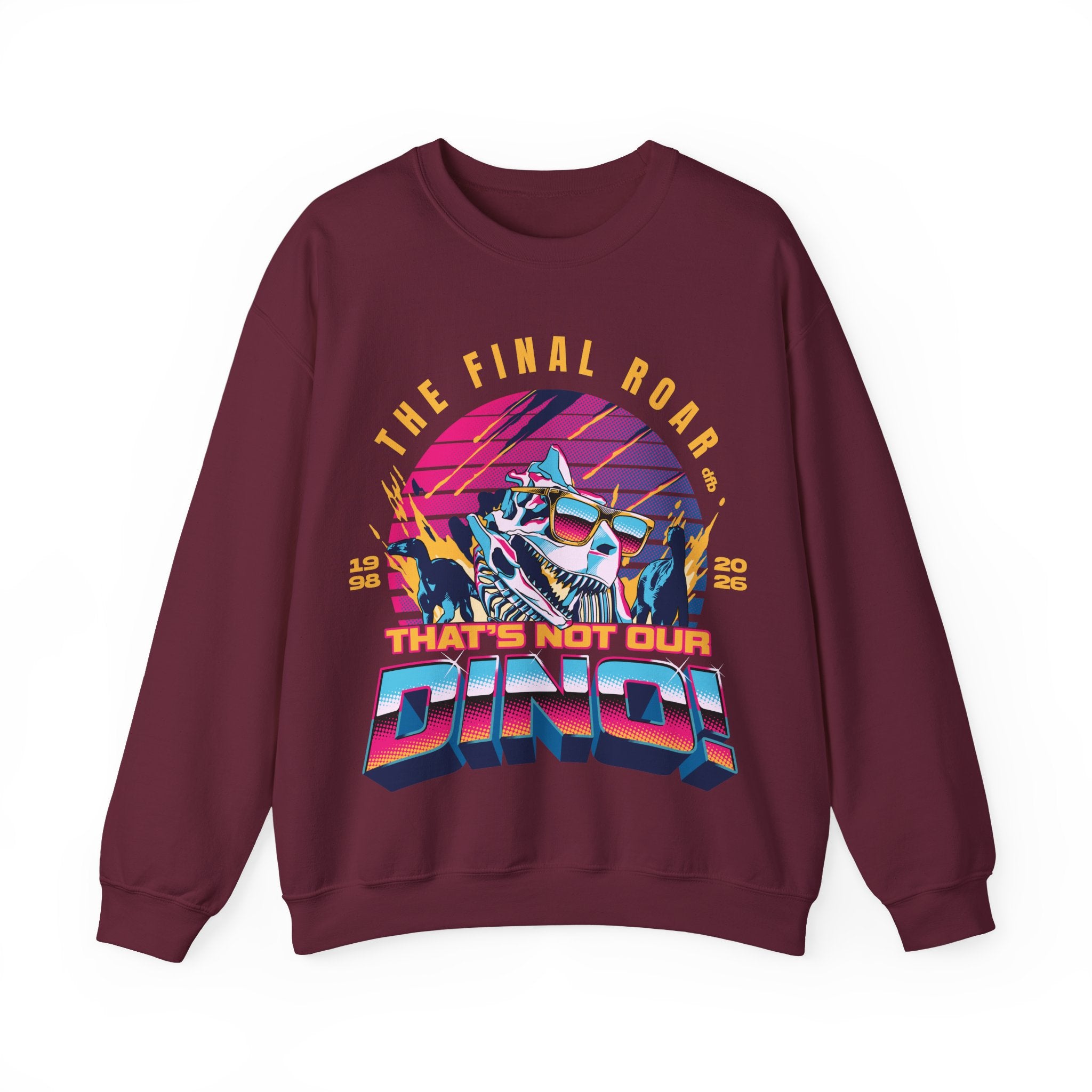 The Final Roar- DINOSAUR - Adult Crewneck Sweatshirt – DFB Store
