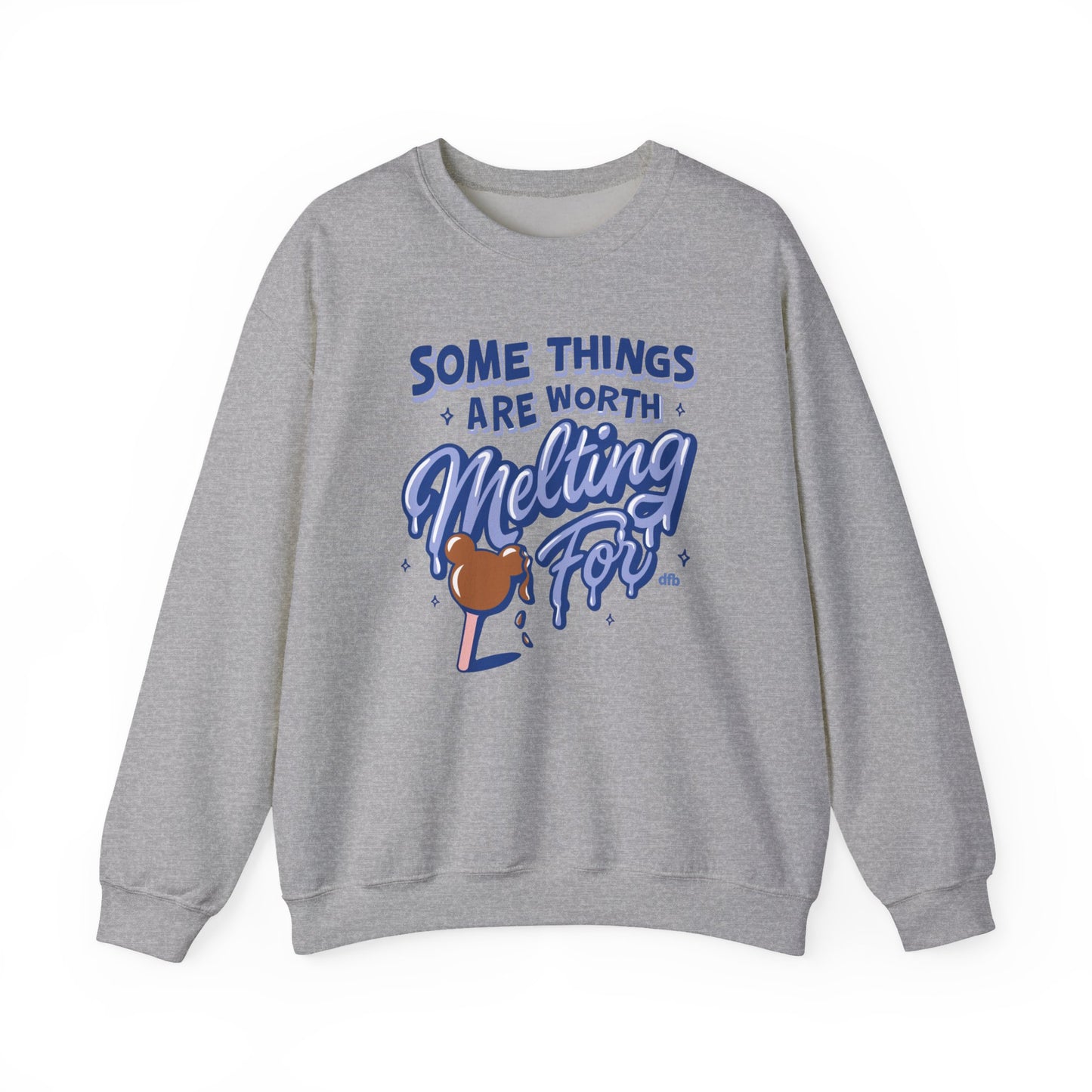 Some Things Are Worth Melting For - Adult Crewneck Sweatshirt