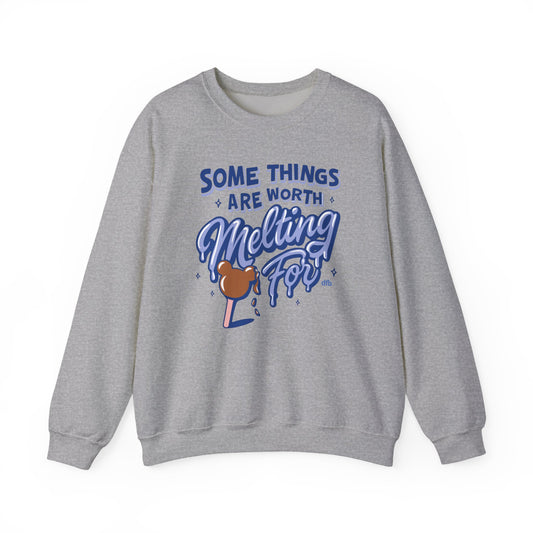 Some Things Are Worth Melting For - Adult Crewneck Sweatshirt