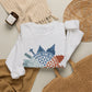 Food & Wine Compass - Adult Crewneck Sweatshirt
