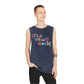 it's a small world - Unisex Stonewash Tank Top