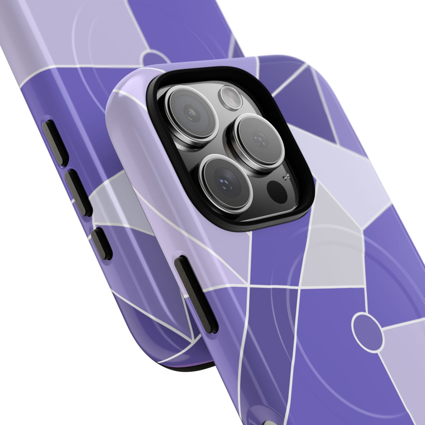 Tomorrowland Purple Wall - Tough Magnetic iPhone Case