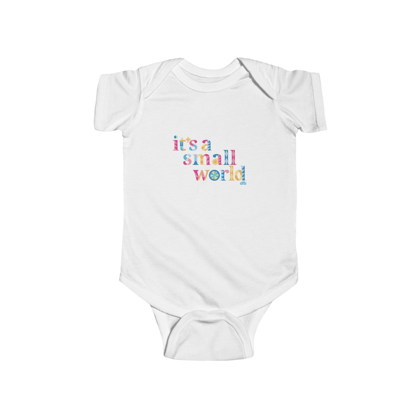 it's a small world - Baby Onesie