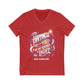 Dumbledore Quote - Short Sleeve V-Neck Tee