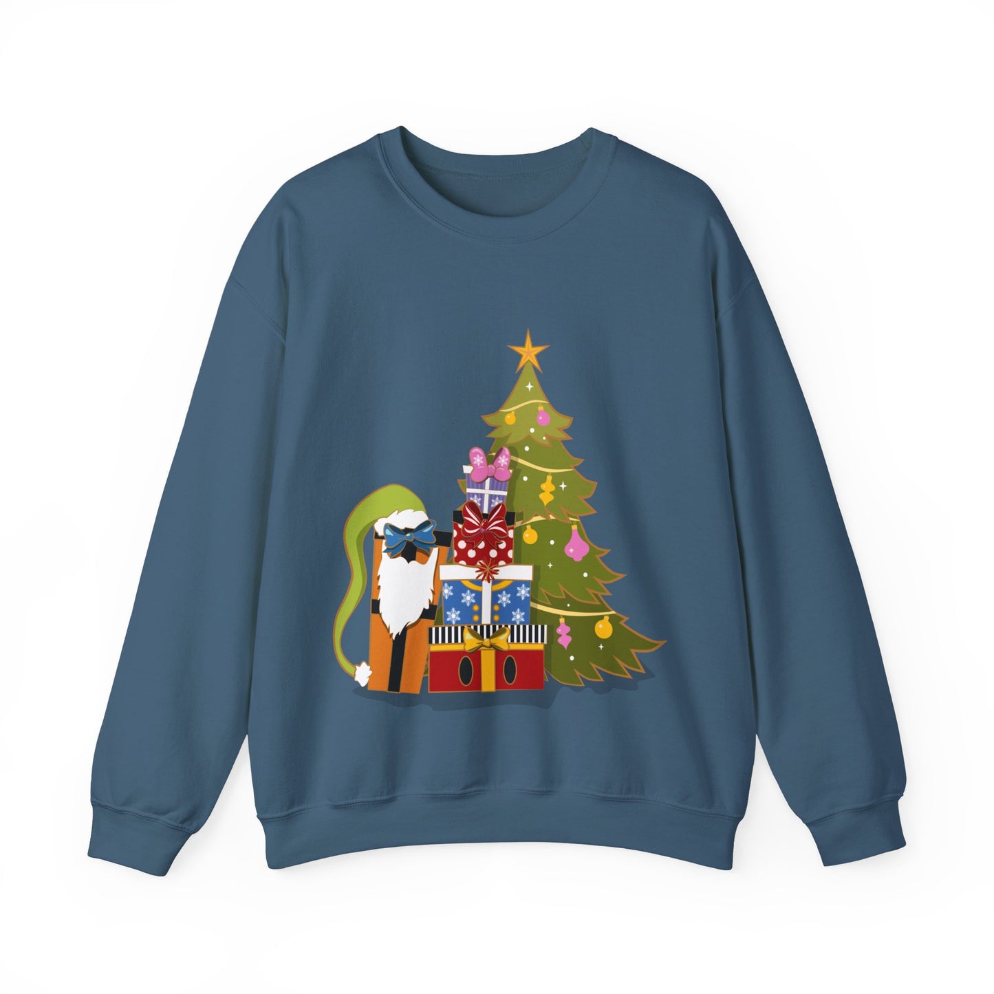 Fab 5 as Christmas Presents - Adult Crewneck Sweatshirt