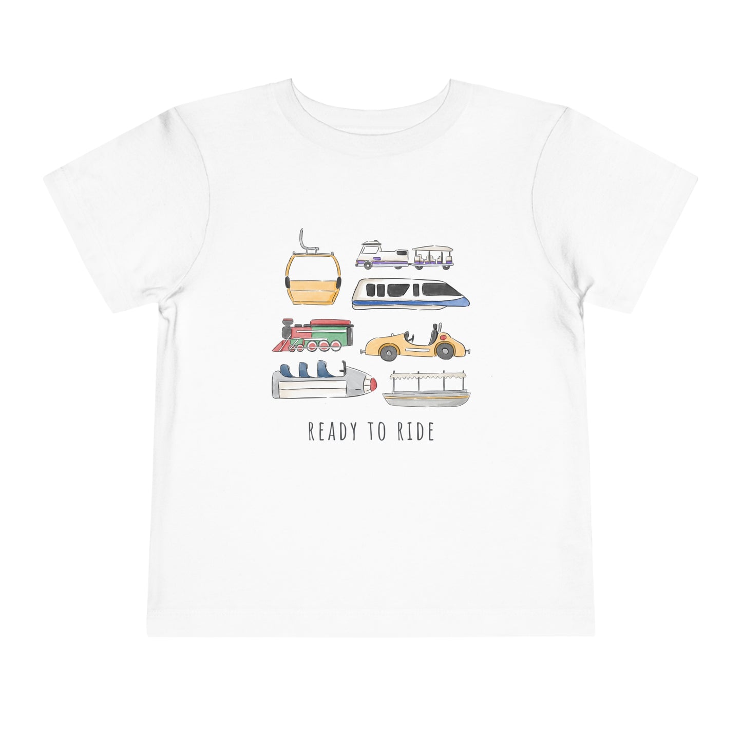 Ready to Ride - Toddler Short Sleeve Tee