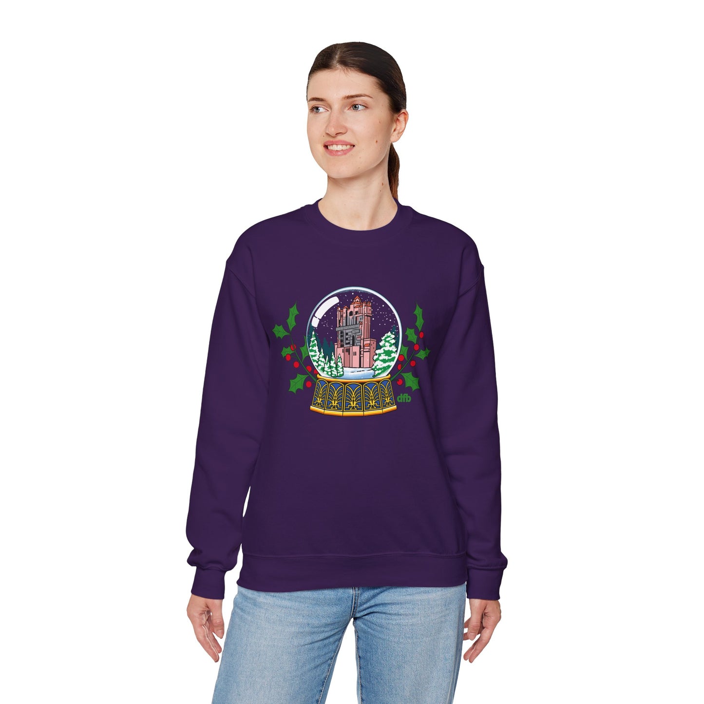 Hollywood Studios Snowglobes - Adult Crewneck Sweatshirt