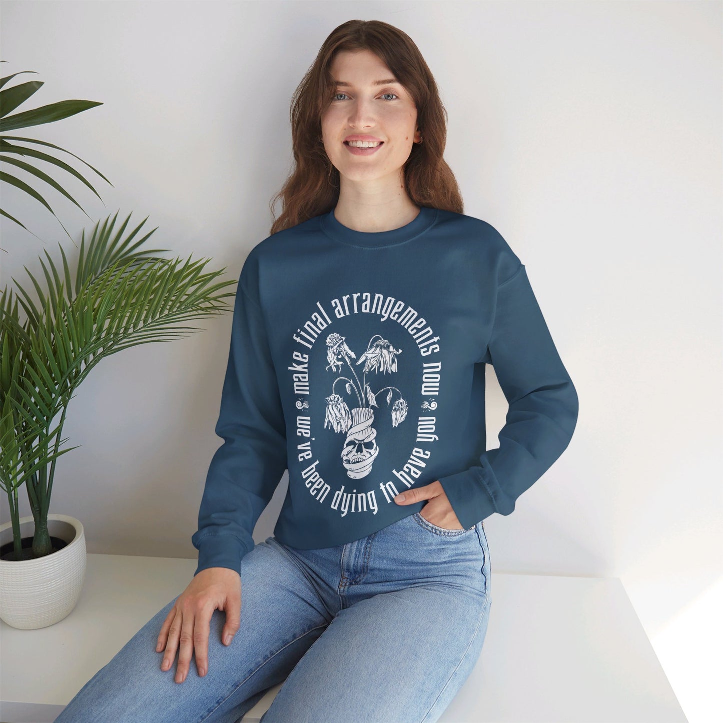 We've Been Dying to Have You - Haunted Mansion - Adult Crewneck Sweatshirt