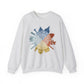 Food & Wine Compass - Adult Crewneck Sweatshirt