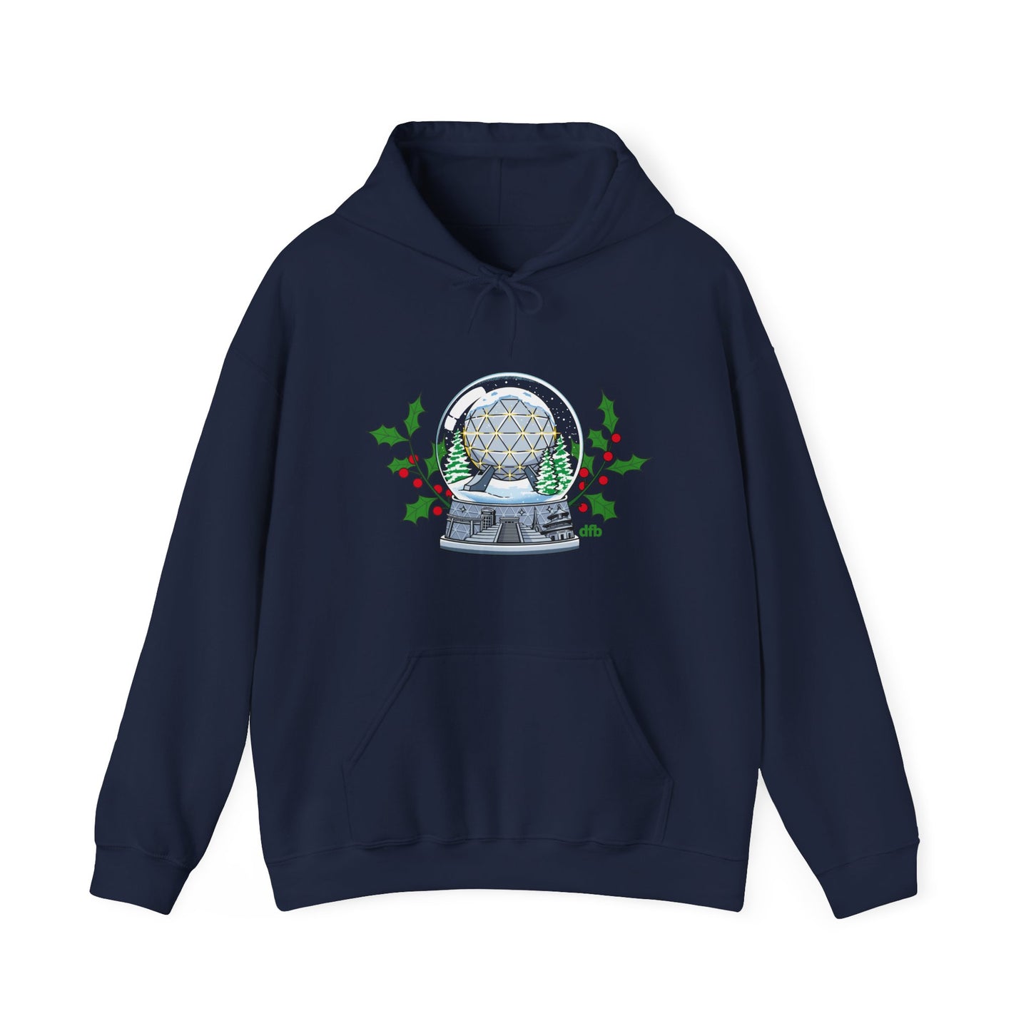 EPCOT Snowglobes -  Adult Hoodie Sweatshirt