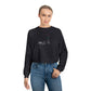 Monorail All The Time - Women's Cropped Fleece Pullover