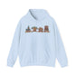 Gingerbread Park Icons -  Adult Hoodie Sweatshirt