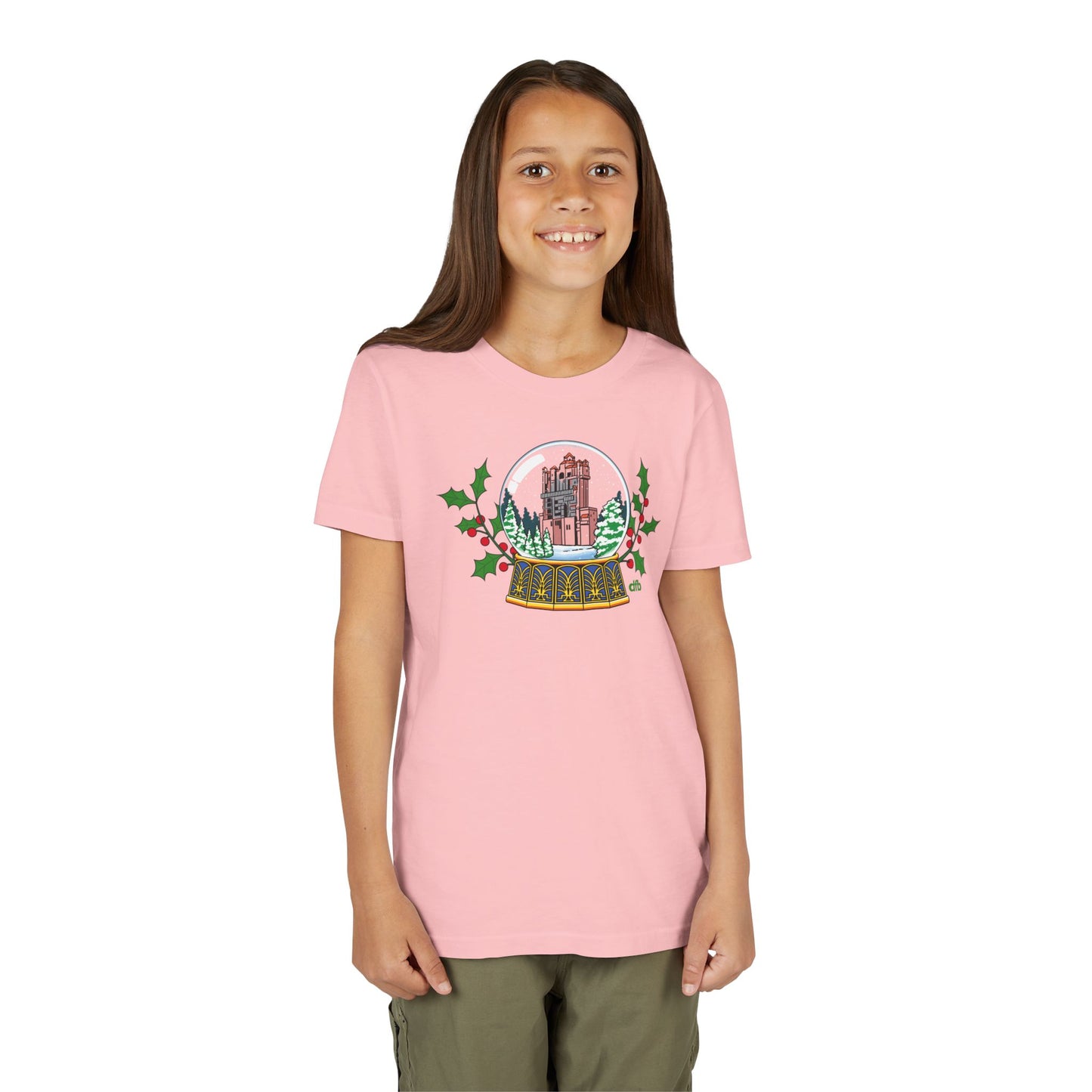 Hollywood Studios Snowglobes -  Kid's Short Sleeve Tee Shirt