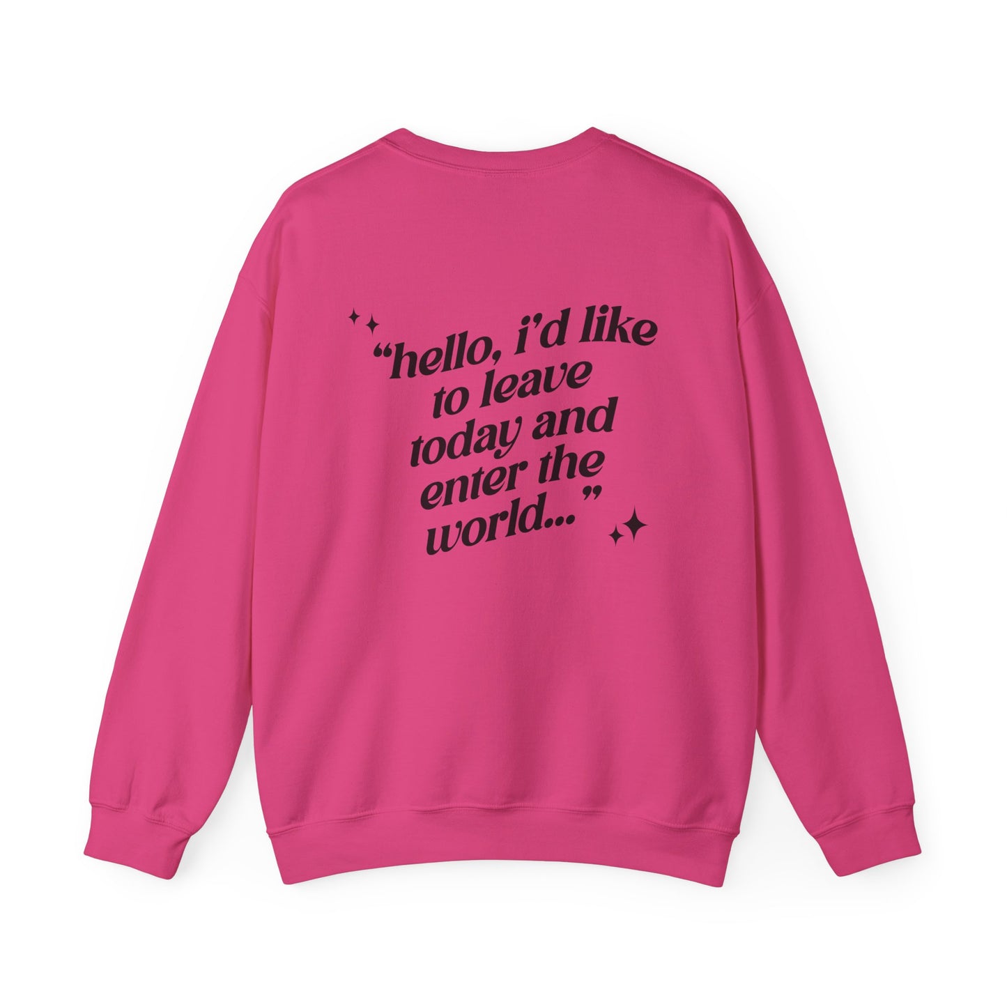 Magic is Calling Double Sided - Adult Crewneck Sweatshirt