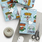 Snowglobes Park Landmarks - Gift Wrap Papers