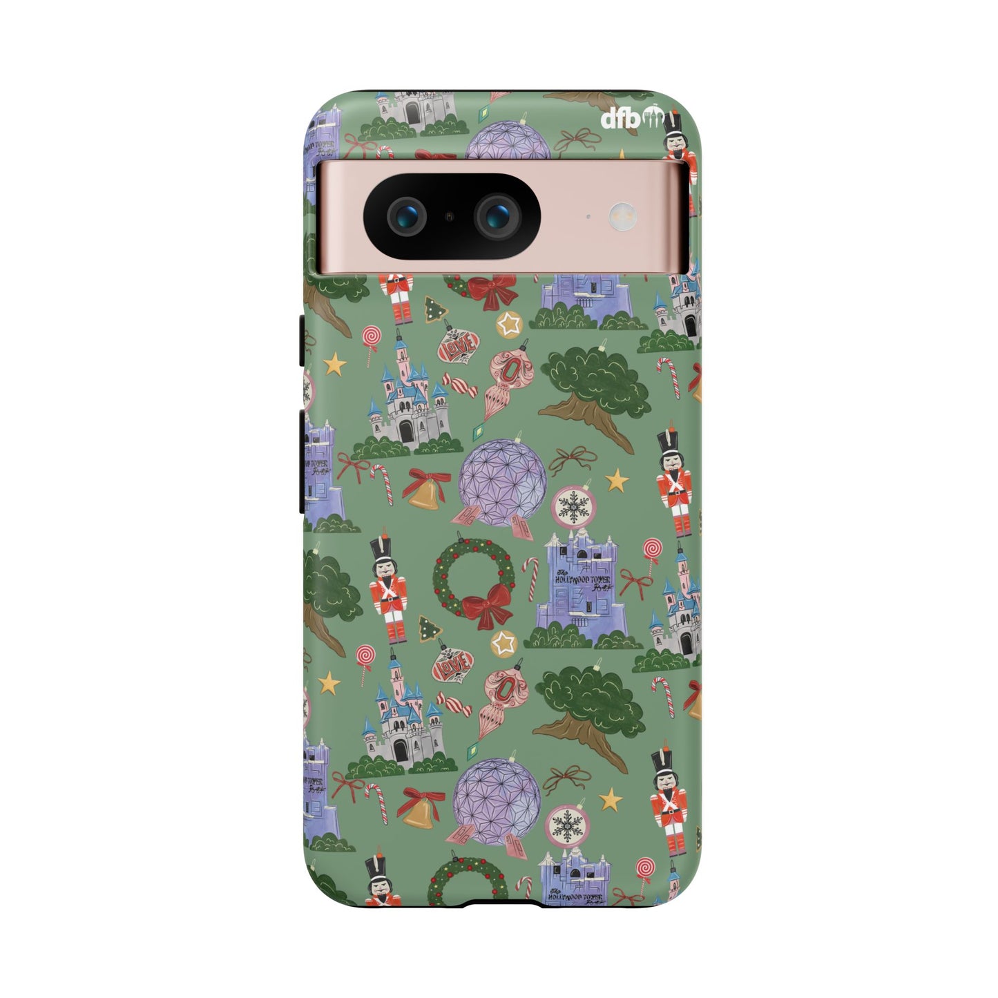 Park Icons Vintage Ornaments - Samsung Galaxy & Google Pixel Phone Case