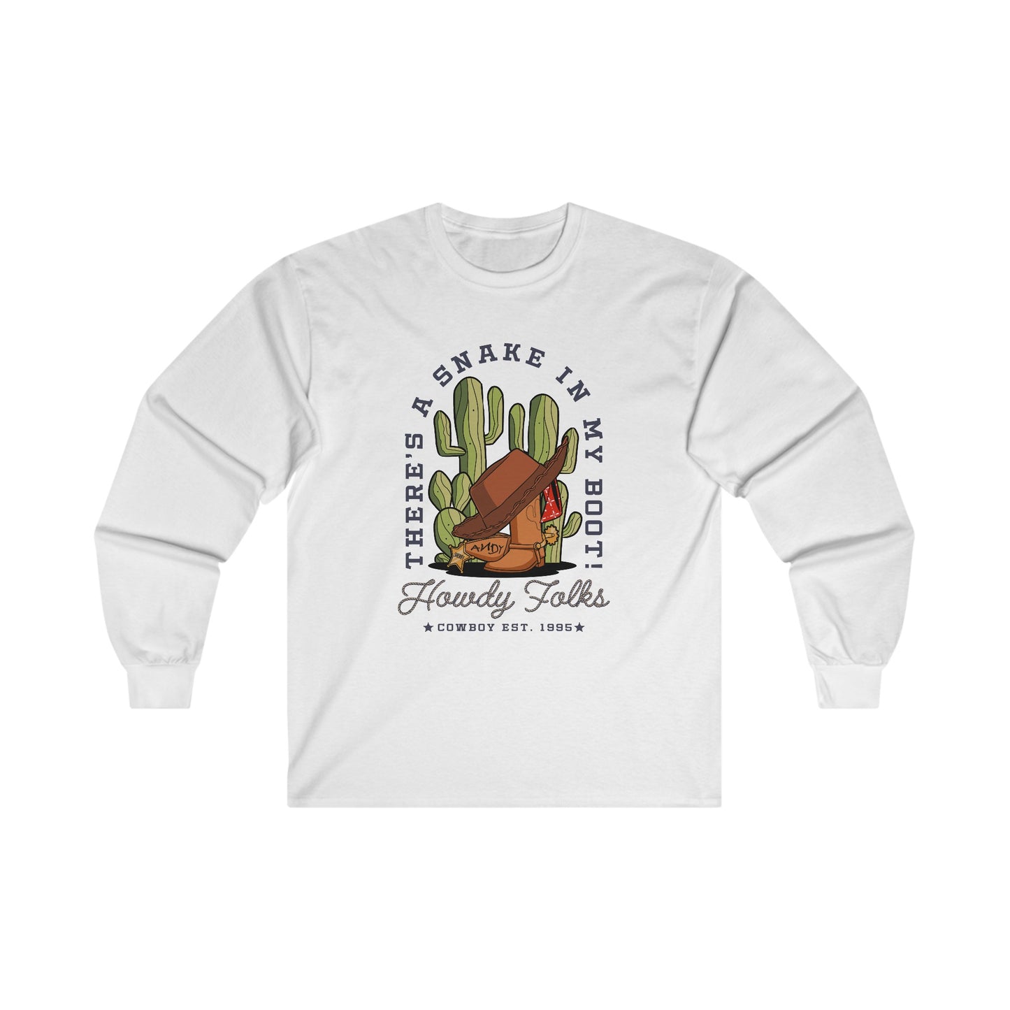 Howdy Folks - Long Sleeve Tee