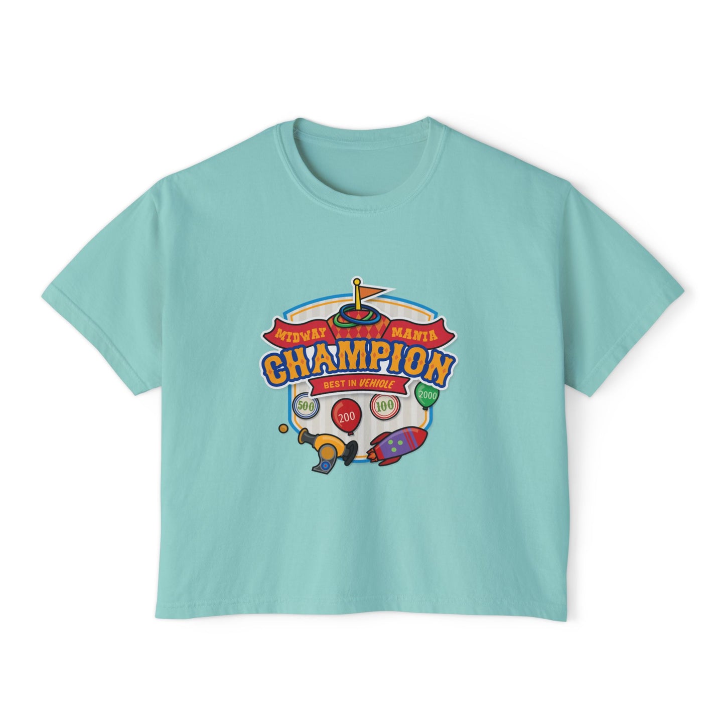 Midway Mania Champion - Women's Boxy Tee