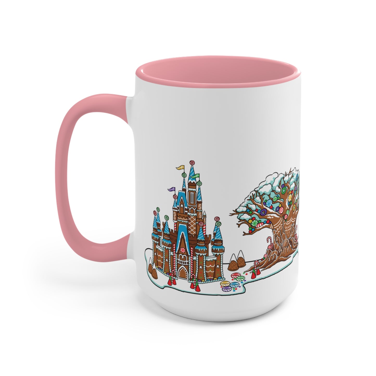 Gingerbread Park Icons - Accent Mugs