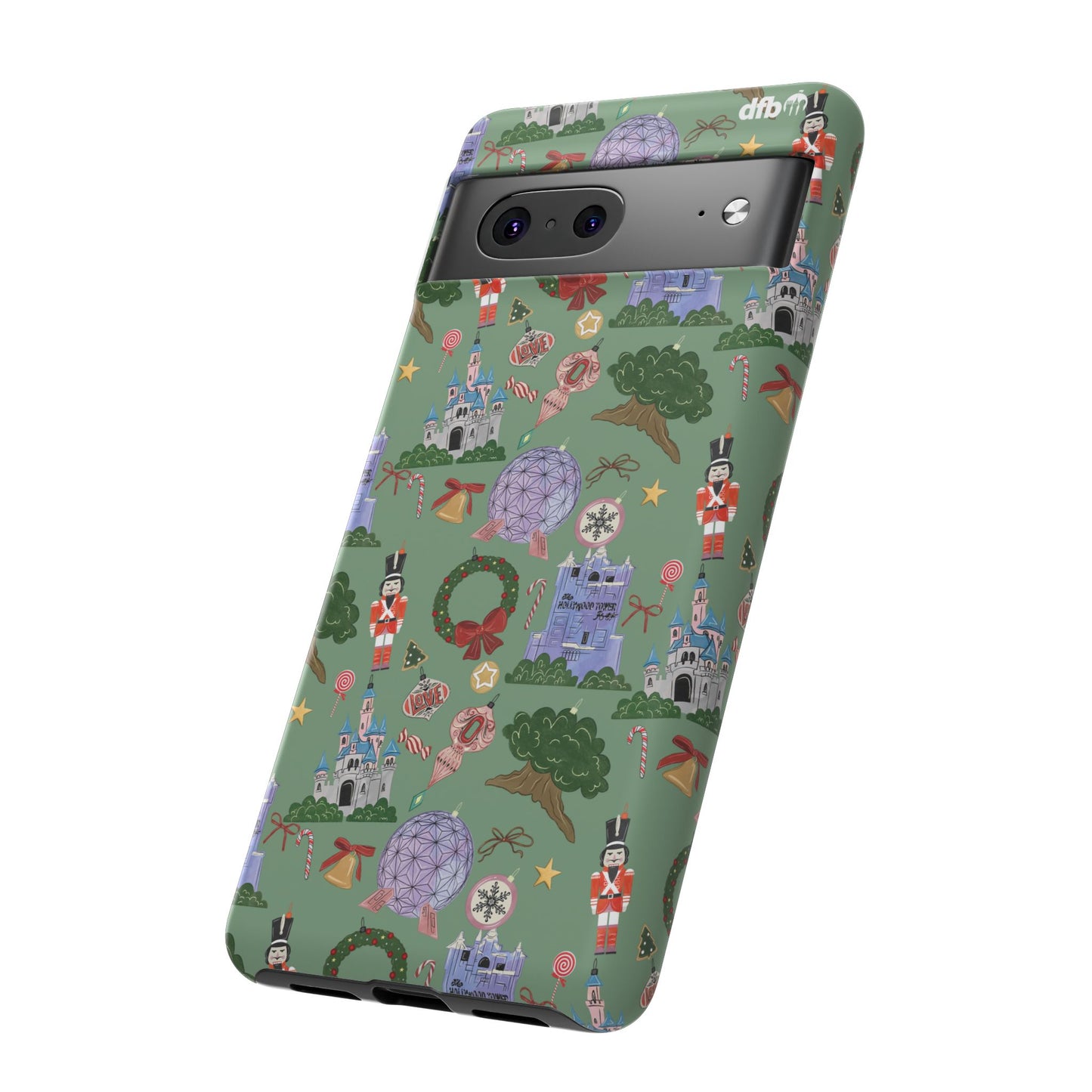 Park Icons Vintage Ornaments - Samsung Galaxy & Google Pixel Phone Case