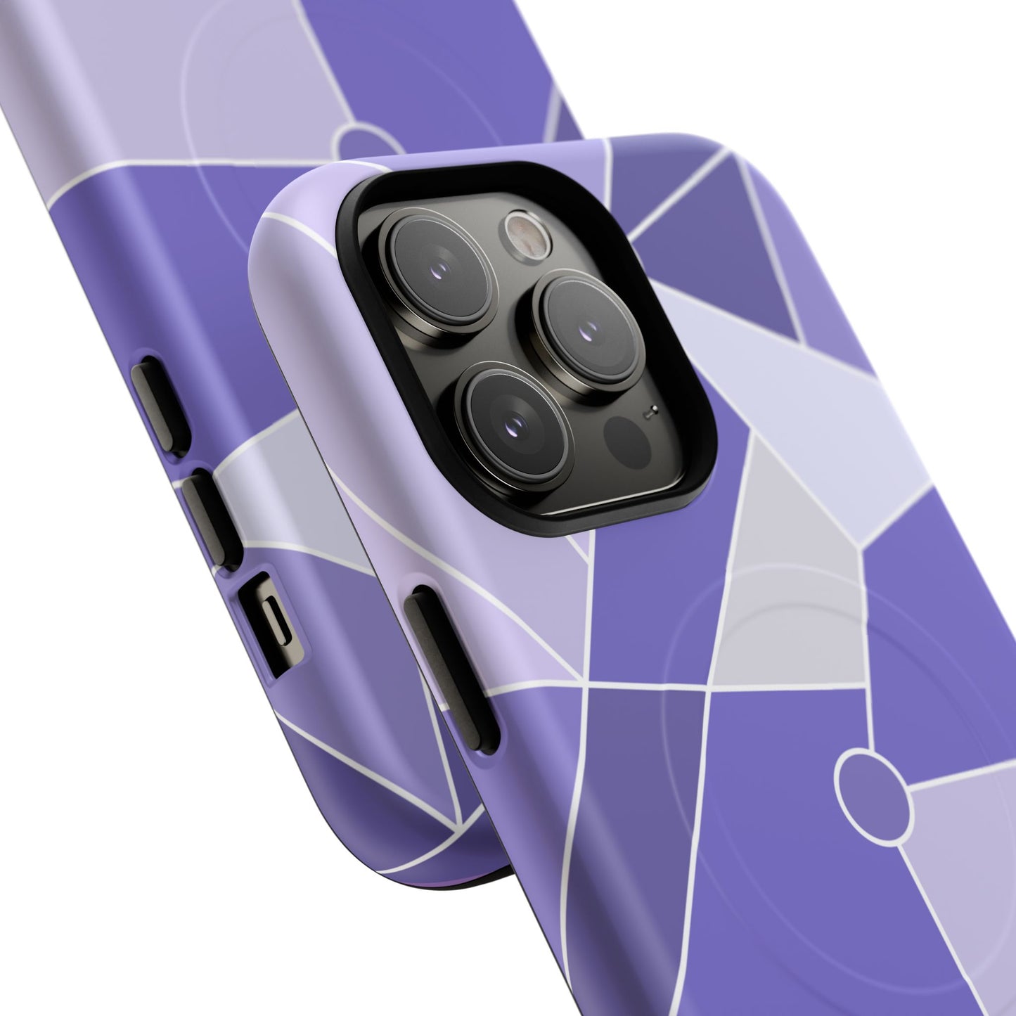 Tomorrowland Purple Wall - Tough Magnetic iPhone Case