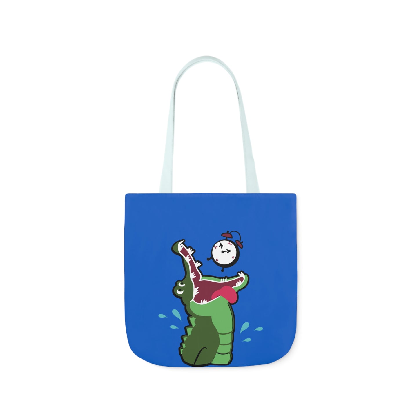 Tick Tock Croc- Canvas Tote Bag