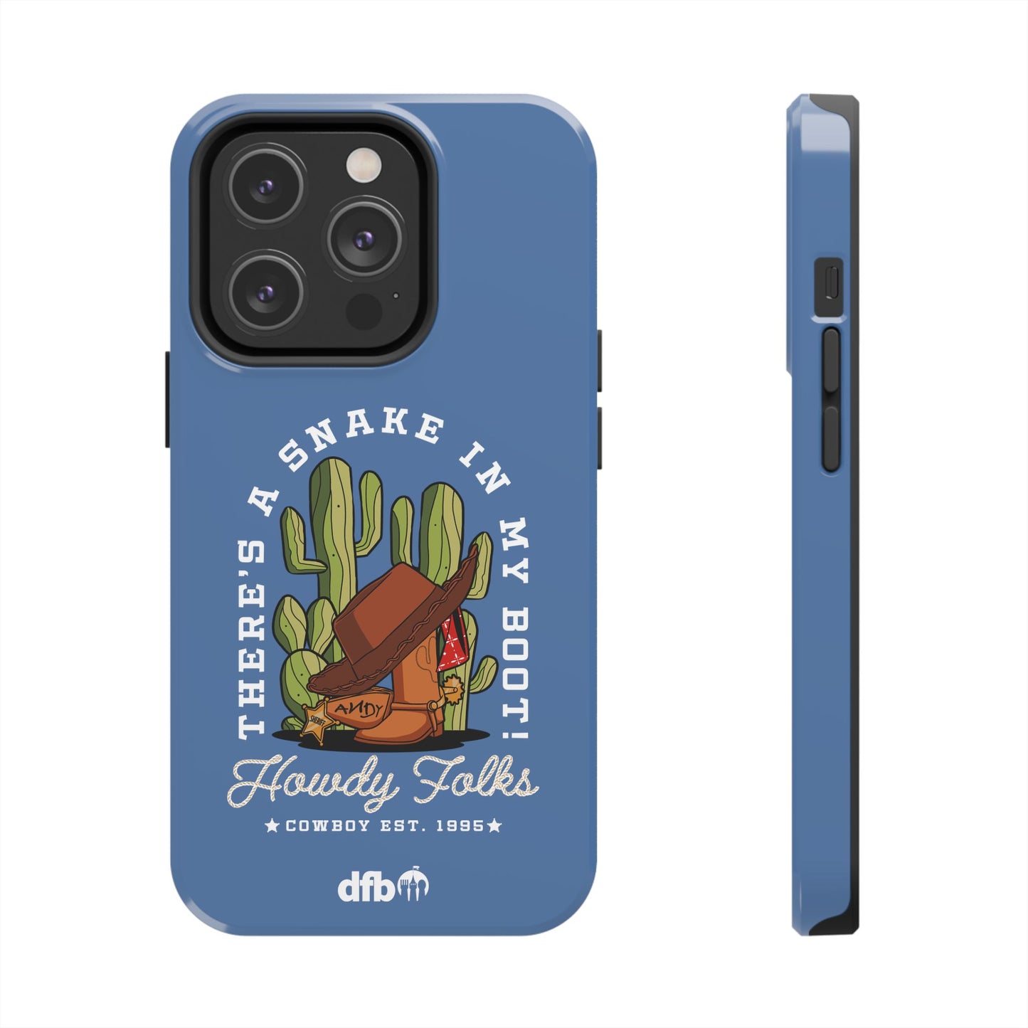 Howdy Folks  - Apple Phone Case