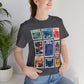 Hollywood Studios Vintage Stamps - Adult Tee Shirt