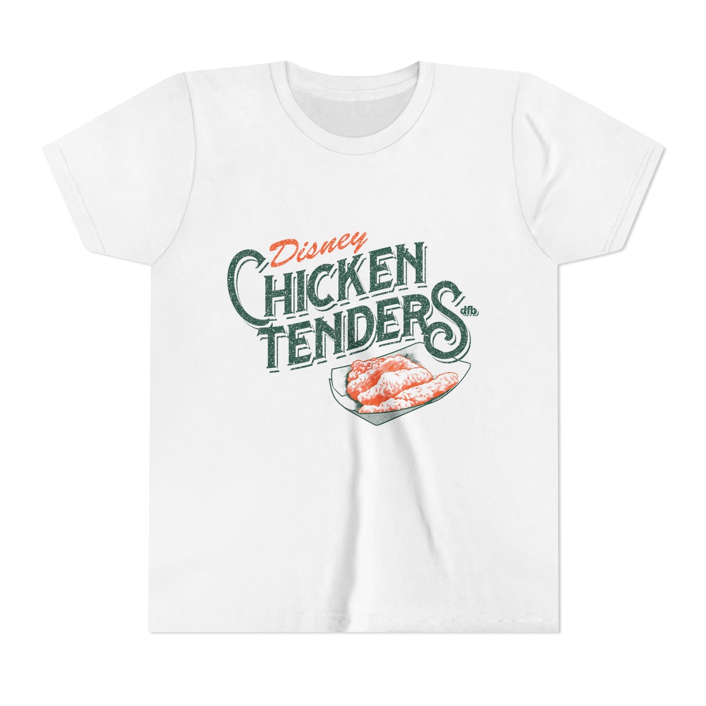 Chicken Tenders -  Kid's Short Sleeve Tee Shirt
