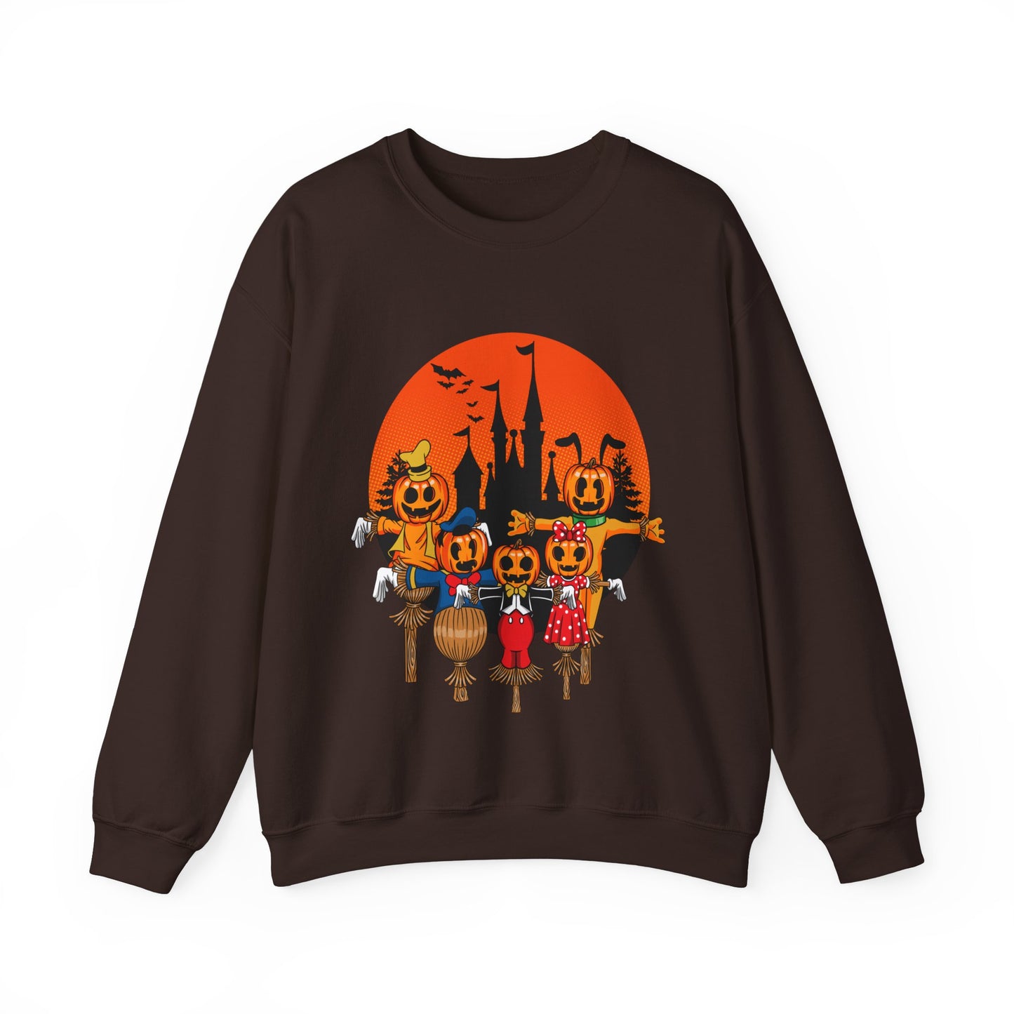 Scarecrow Fab 5 Adult Crewneck Sweatshirt