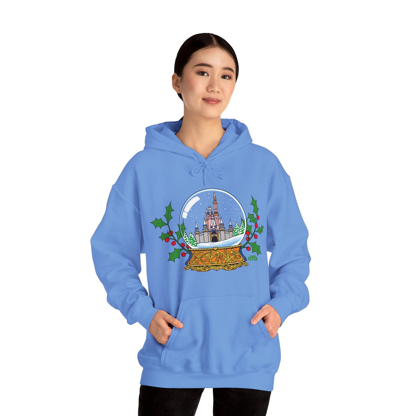 Magic Kingdom Snowglobes -  Adult Hoodie Sweatshirt