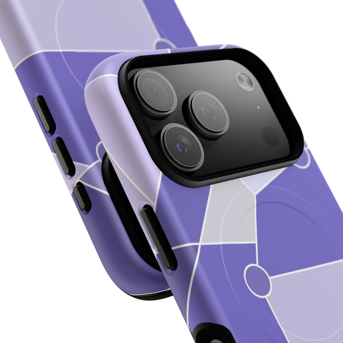 Tomorrowland Purple Wall - Tough Magnetic iPhone Case