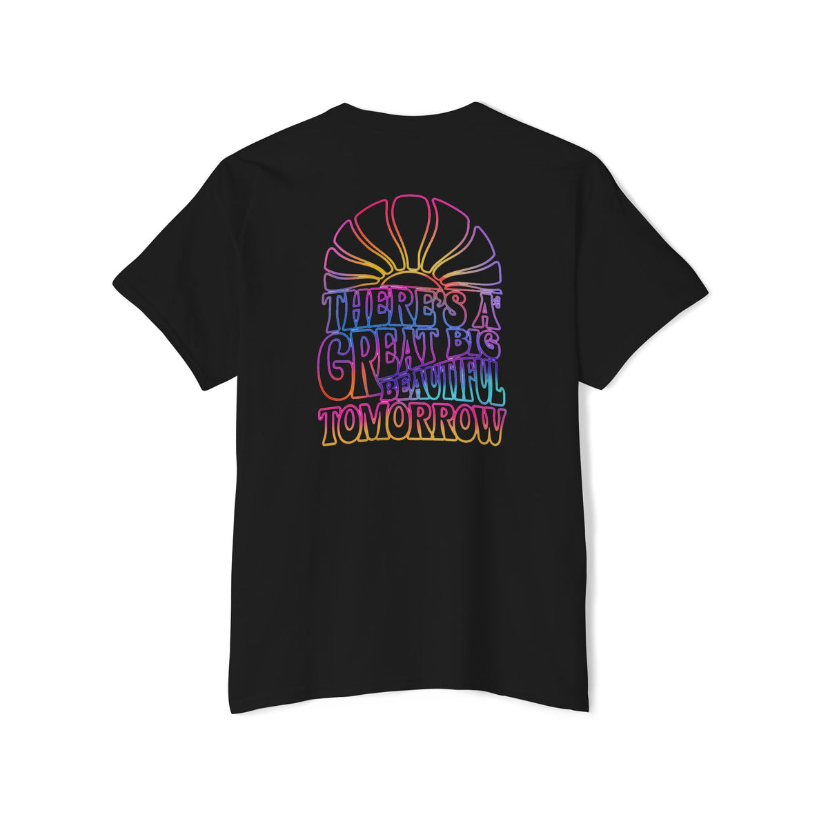 LIMITED EDITION Great Big Beautiful Tomorrow - Front & Back w/ Pocket - Unisex Heavy Cotton Pocket Tee