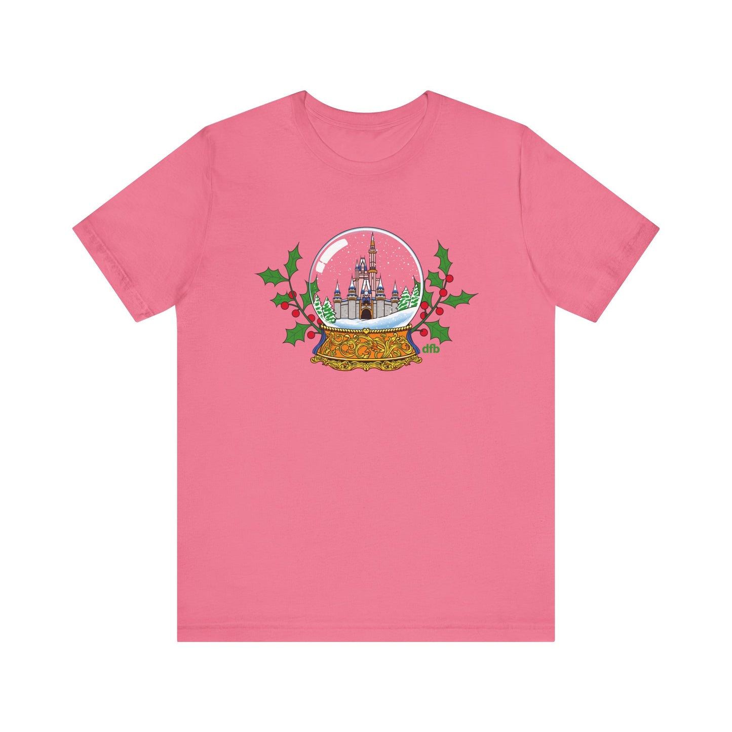 Magic Kingdom Snowglobes - Adult Tee Shirt