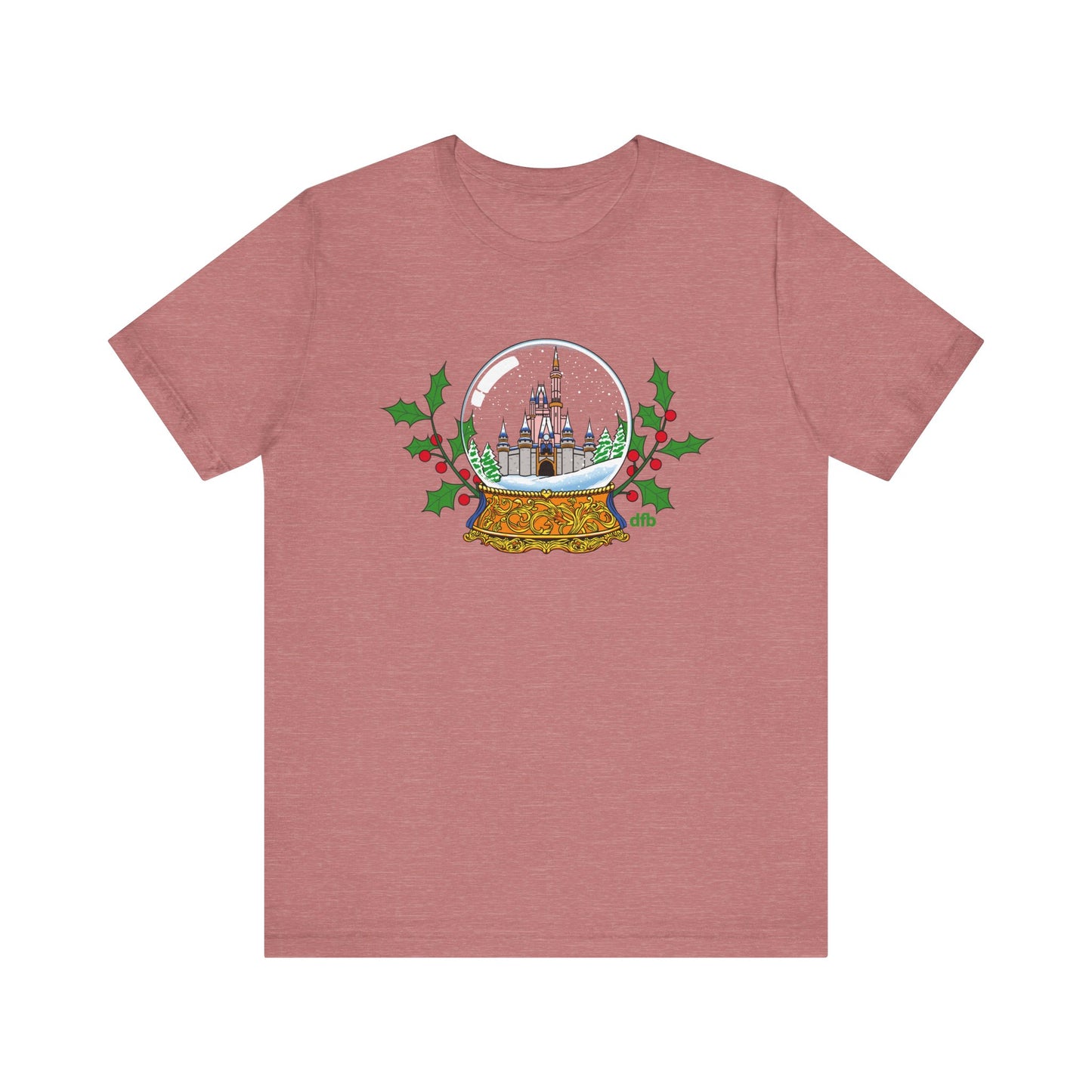 Magic Kingdom Snowglobes - Adult Tee Shirt