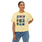 Animal Kingdom Vintage Stamps - Women's Boxy Tee