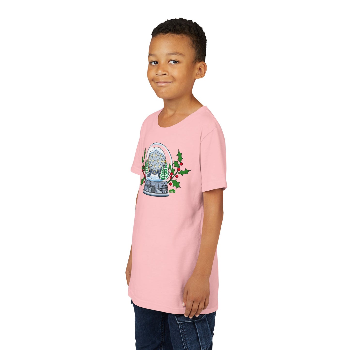 EPCOT Snowglobes -  Kid's Short Sleeve Tee Shirt