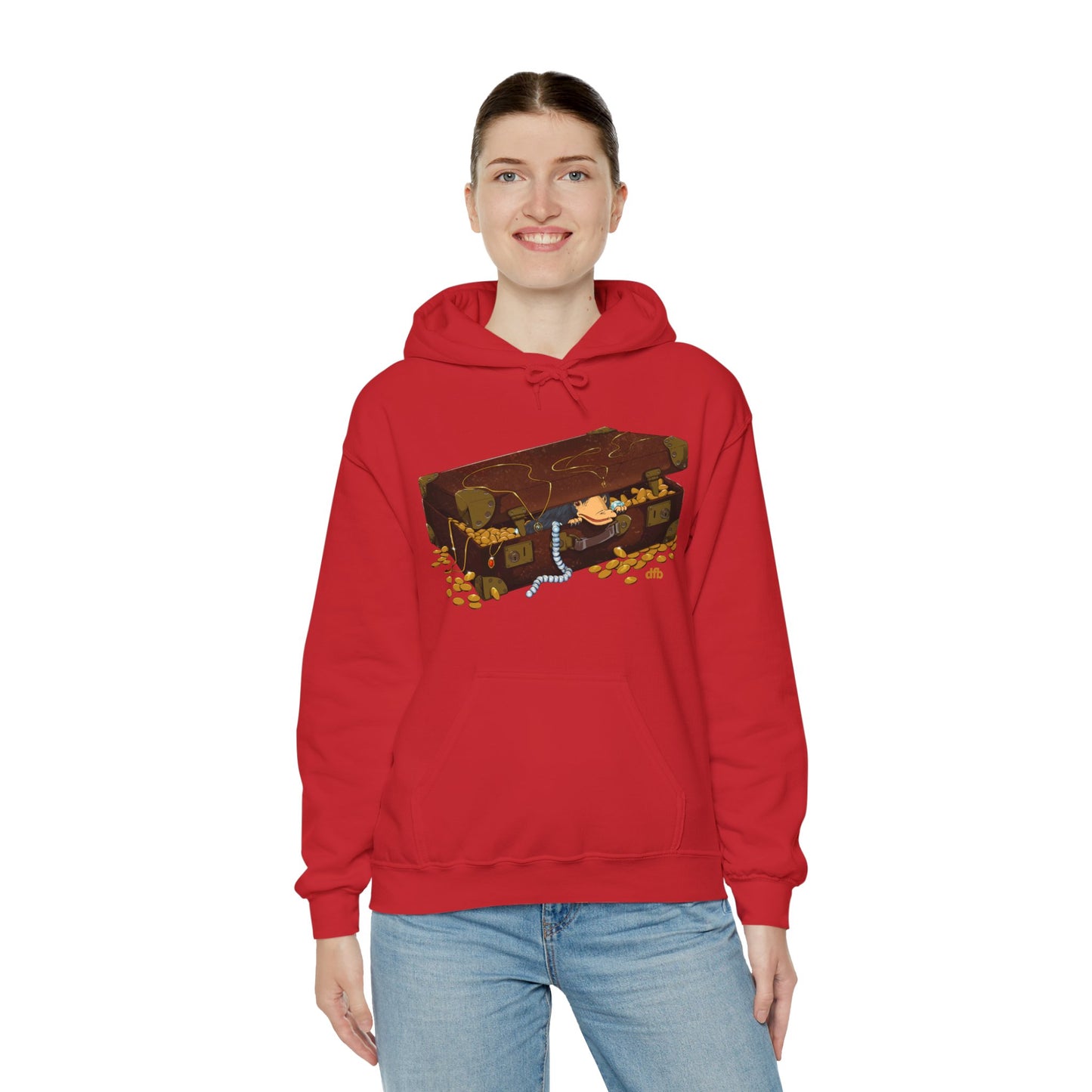 Niffler in a Suitcase - Adult Hoodie Sweatshirt