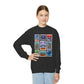 EPCOT Vintage Stamps - Youth Crewneck Sweatshirt