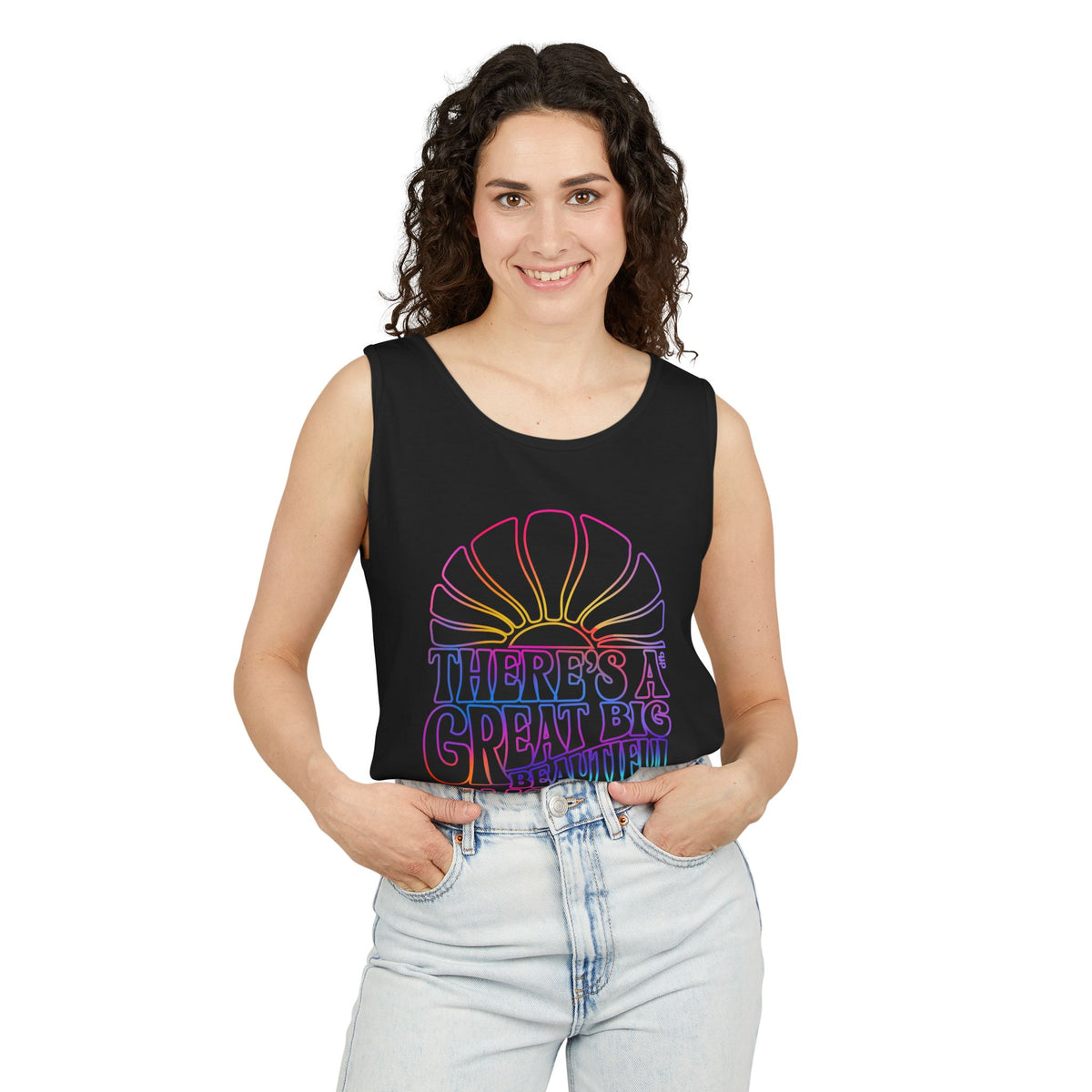 LIMITED EDITION Great Big Beautiful Tomorrow - Unisex Garment-Dyed Tank Top