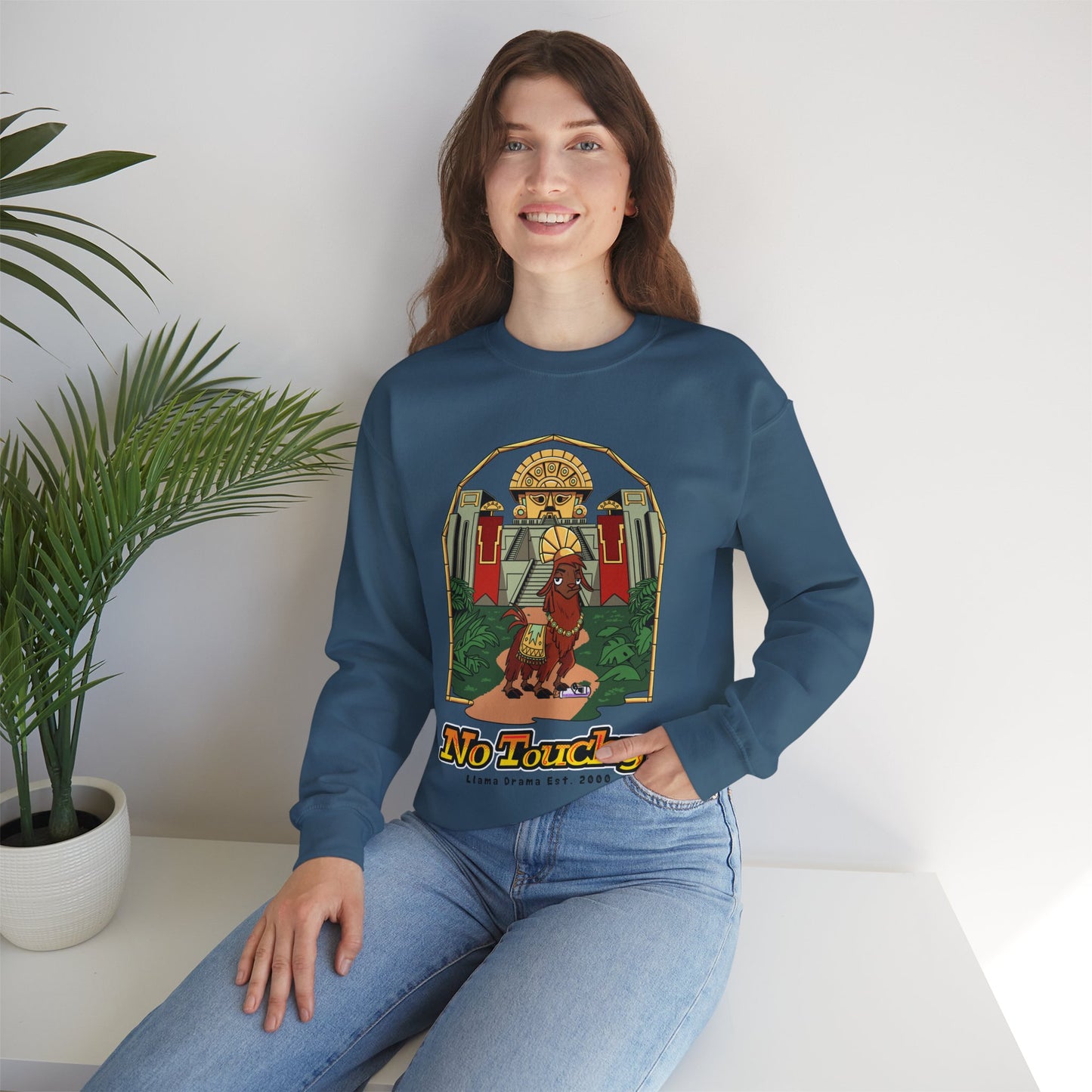 No Touchy - Emperor's New Groove - Adult Crewneck Sweatshirt