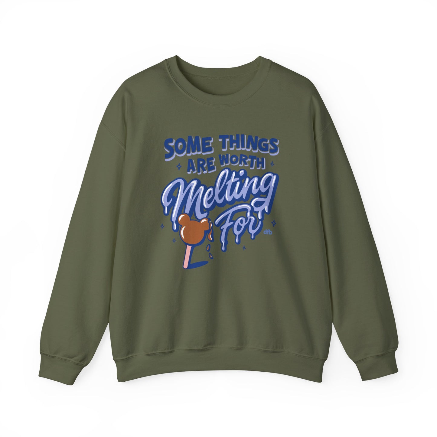 Some Things Are Worth Melting For - Adult Crewneck Sweatshirt