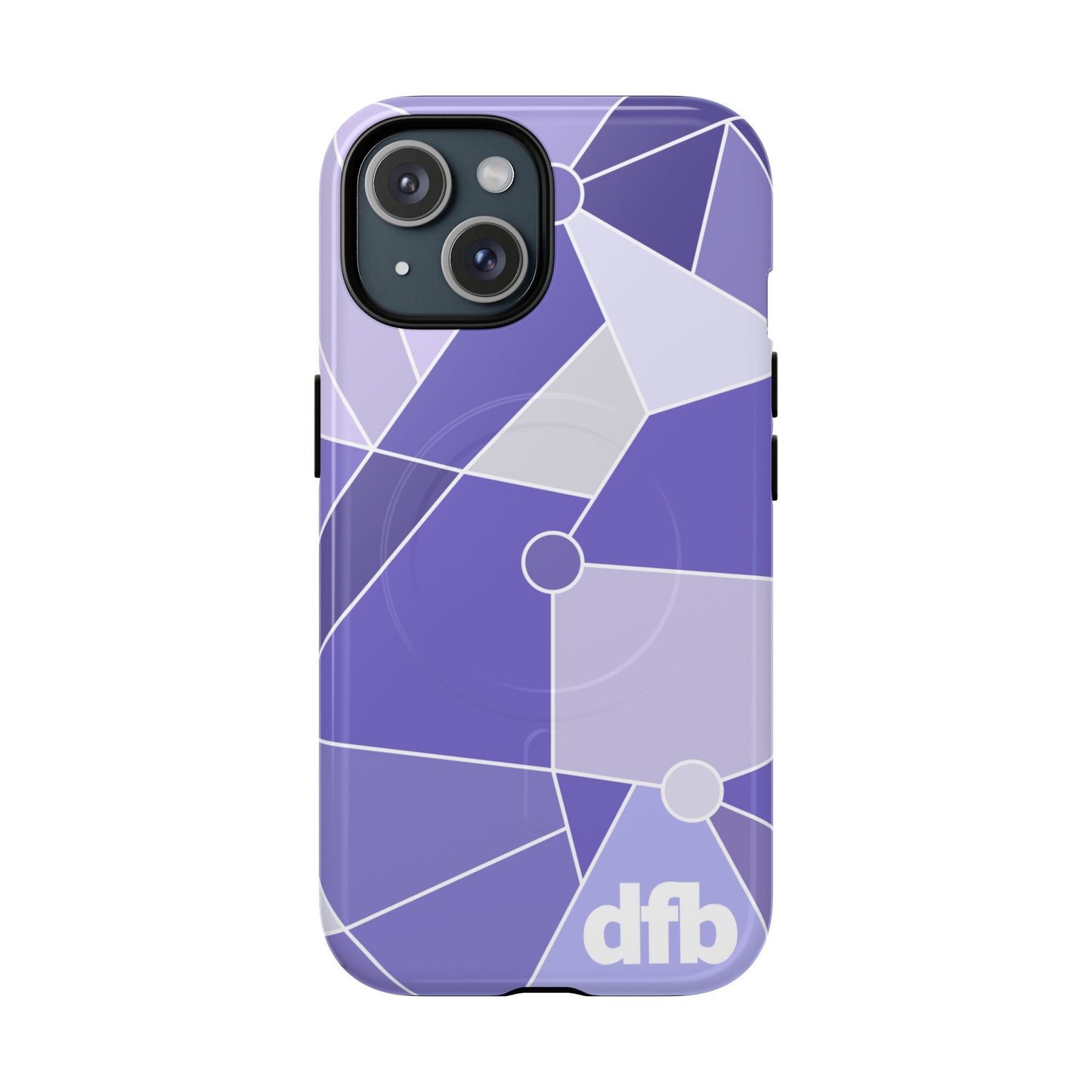Tomorrowland Purple Wall - Tough Magnetic iPhone Case
